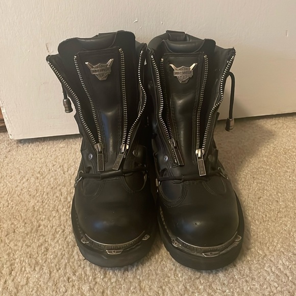 Harley Davidson Men’s Boots - size 7.5 - Picture 1 of 17
